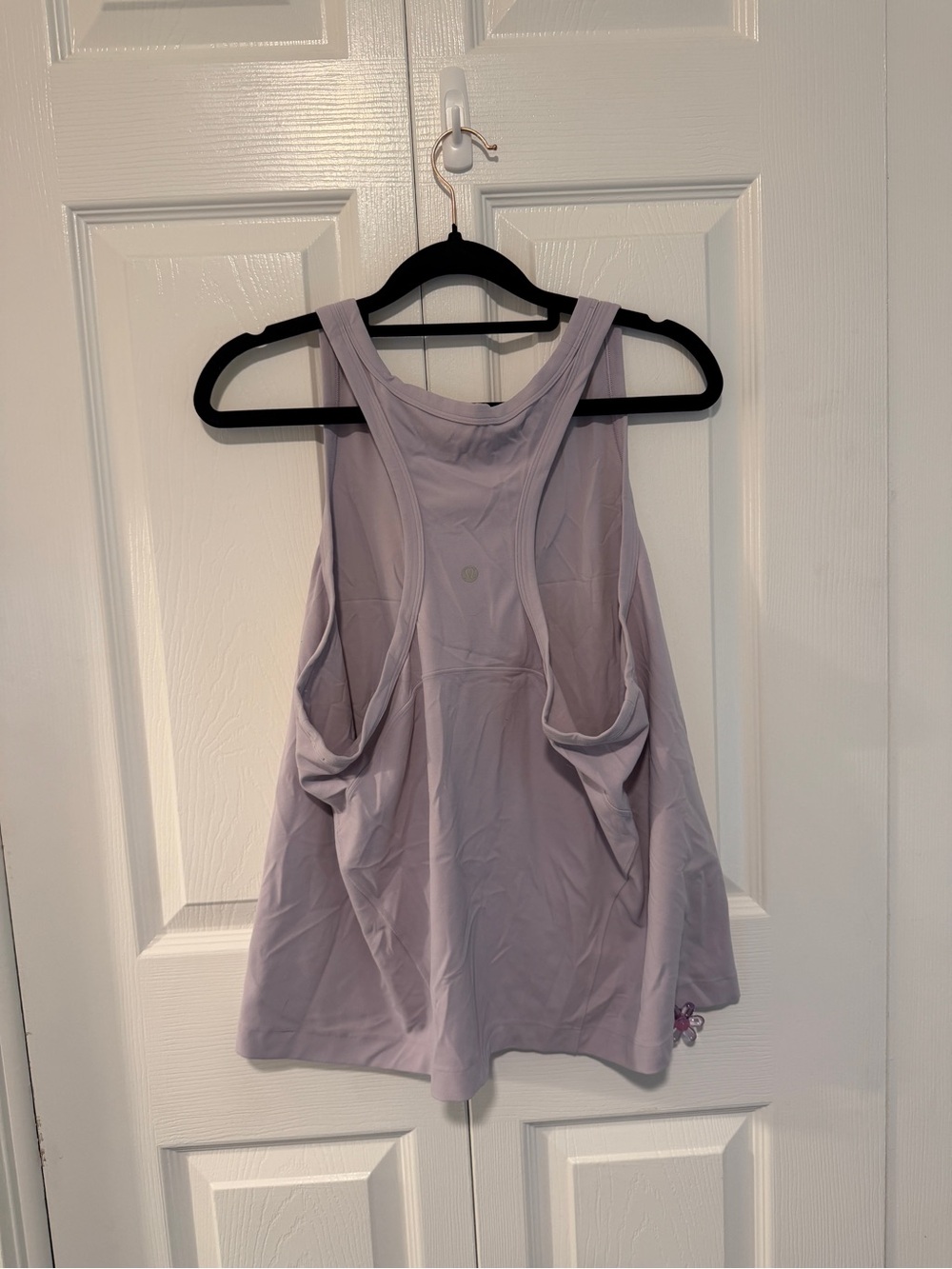 Lululemon Align Waist-Length Racerback Tank Top – Size 16 – Purple - Picture 2 of 2